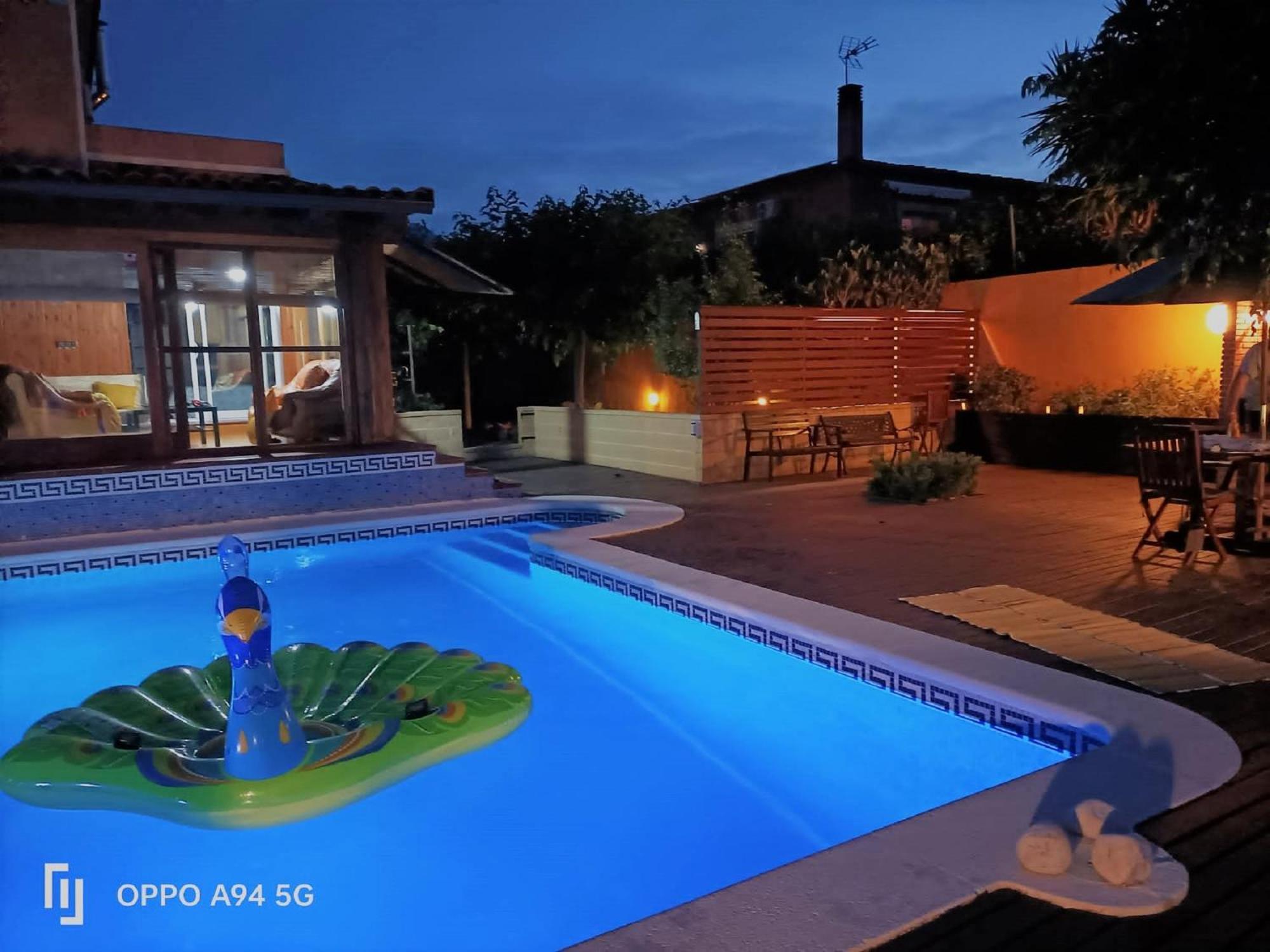 VILLA DU LAC spéciale FAMILLE, piscine et CONFORT Riudecanyes Extérieur photo