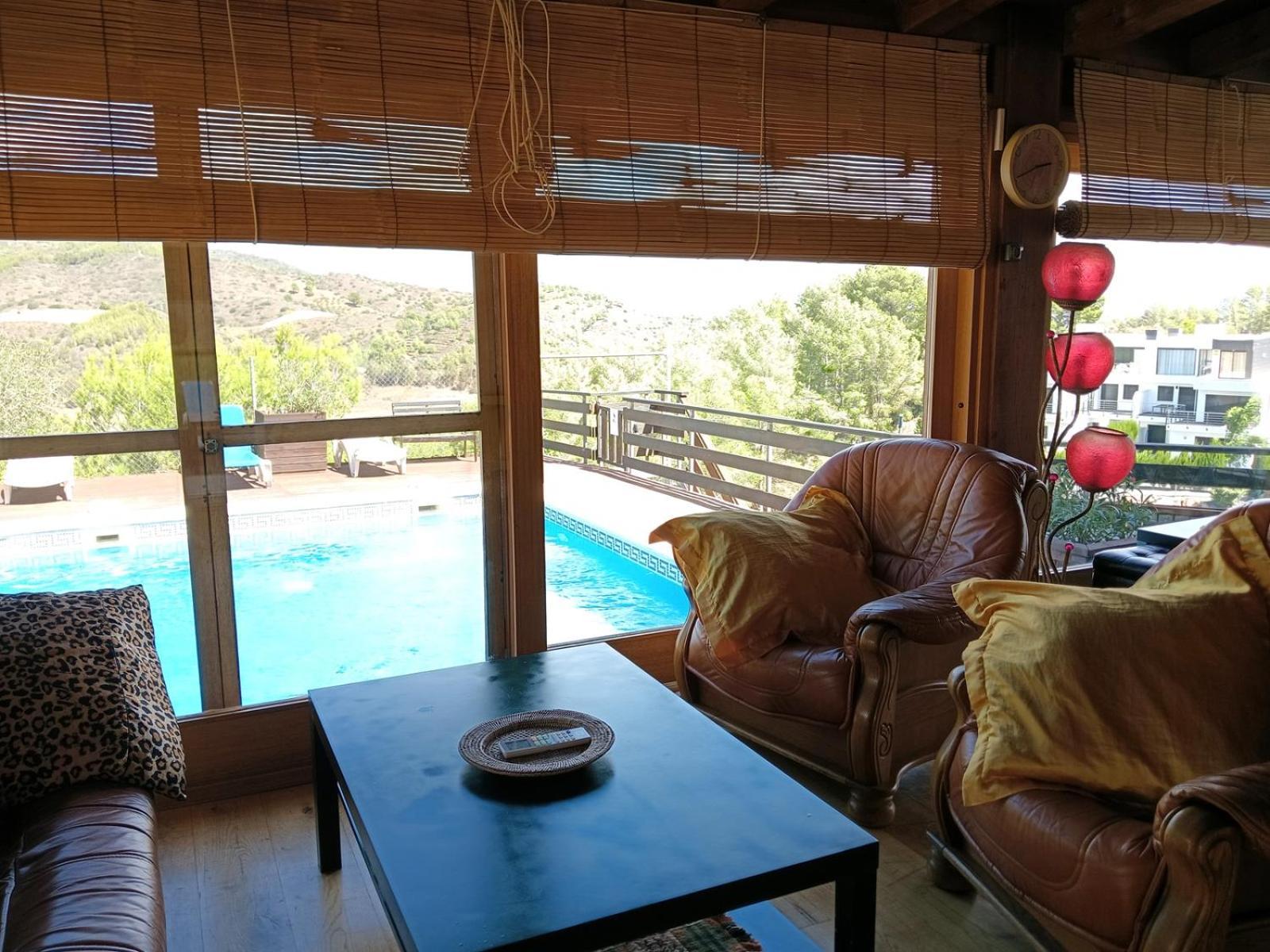 VILLA DU LAC spéciale FAMILLE, piscine et CONFORT Riudecanyes Extérieur photo